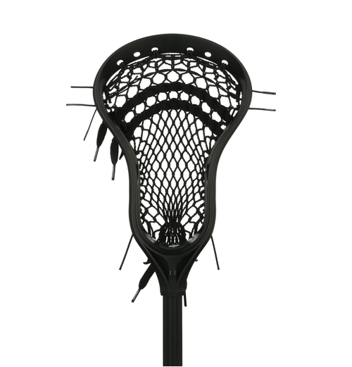 Vist Large View of Product Image Which is StringKing Complete 2 Intermediate Defense Lacrosse Stick, Black