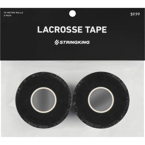 Vist Large View of Product Image Which is StringKing Lacrosse Tape Two-Pack, Black