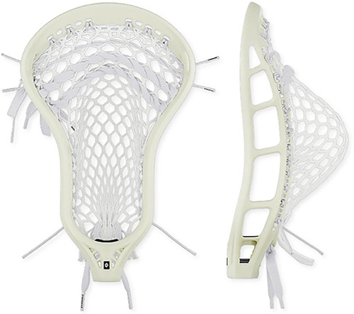 Vist Large View of Product Image Which is StringKing Mark 3V Strung Lacrosse Head, White