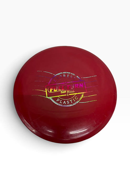 Vist Large View of Product Image Which is Used FULL TURN EXPRESS Disc Golf Driver Red