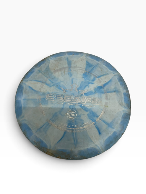 Vist Large View of Product Image Which is Used Dynamic Discs ESCAPE BURST Disc Golf Driver Royal Blue