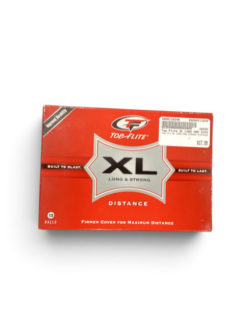Vist Large View of Product Image Which is Used Top Flite XL LONG AND STRONG DISTANCE 12 Pack - Golf Balls