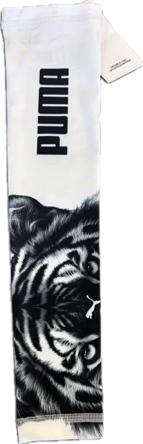 Vist Large View of Product Image Which is Used Puma SLEEVE TIGER Other Clothing White Junior