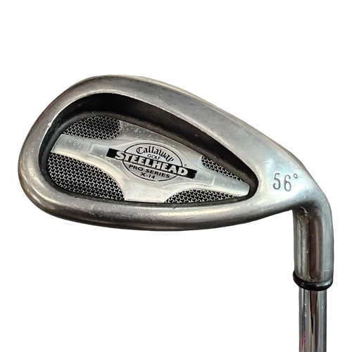 Vist Large View of Product Image Which is Used Callaway STEELHEAD PRO SERIES X-14 Golf Wedge Mens RH Sand Wedge