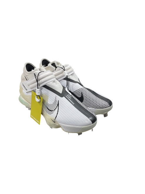 Vist Large View of Product Image Which is Used Nike TROUT BB/SB Cleats White Senior 10.5