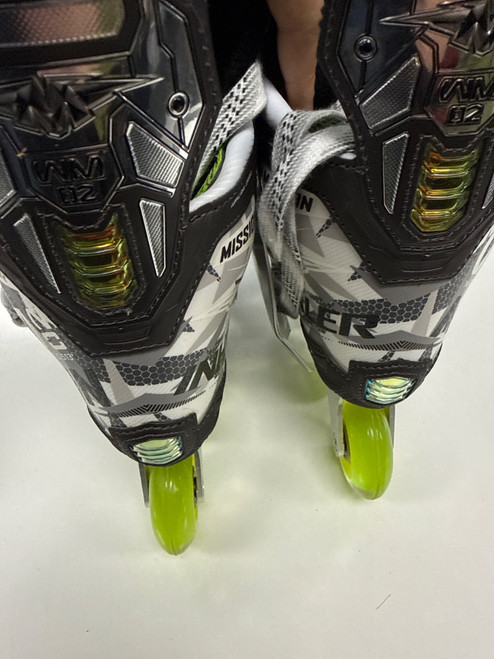 Vist Large View of Product Image Which is Used Mission Roller Hockey Skates Black Junior 03.5