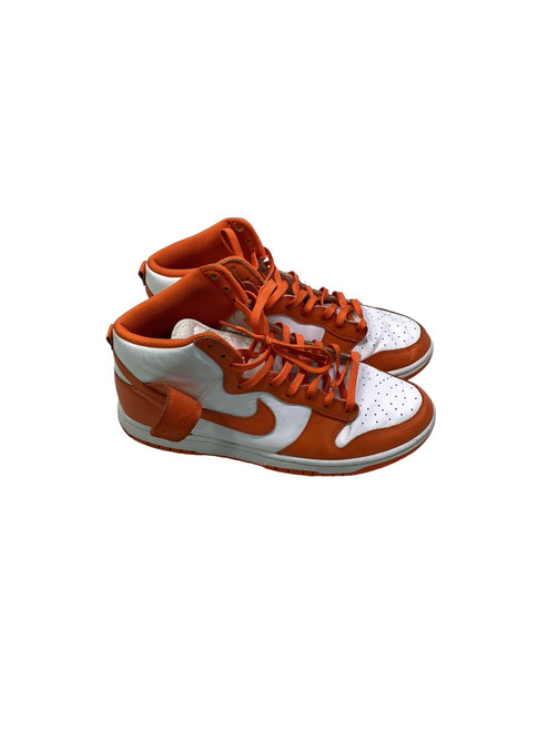 Vist Large View of Product Image Which is Used Nike Basketball Shoes M Orange Senior 11.5