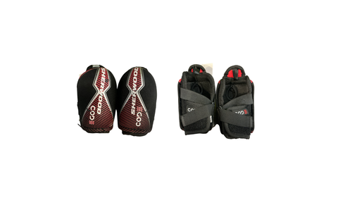 Vist Large View of Product Image Which is Used Sher-wood CODE Youth Elbow Pads MD