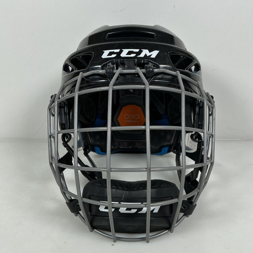 Vist Large View of Product Image Which is Used CCM FL 3DS Helmet Cage Combo Black XS