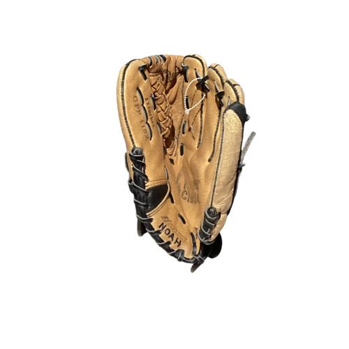 Vist Large View of Product Image Which is Used Mizuno GPP1102 BB/SB Glove RH Throw Tan 11"
