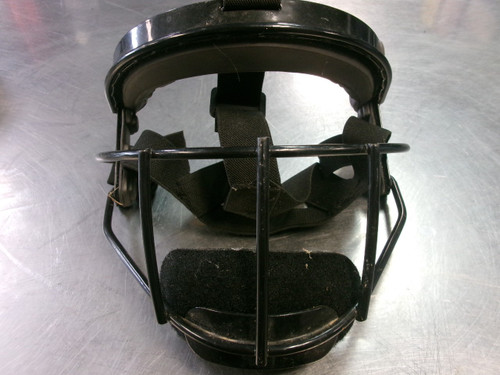 Vist Large View of Product Image Which is Used DS DEFENDER BB/SB Fielders Mask Black SM