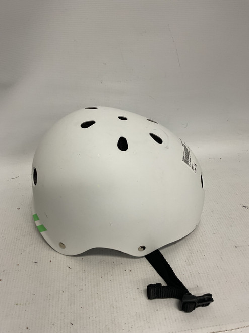 Vist Large View of Product Image Which is Used Skateboard Helmet White SM
