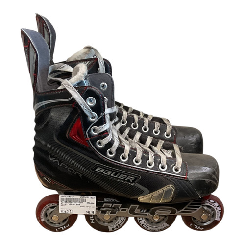 Vist Large View of Product Image Which is Used Bauer VAPOR 60R Senior Rec Fitness Skates Black Senior 7.5