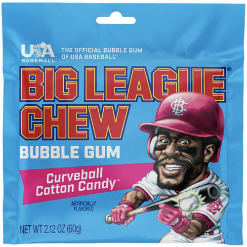 Vist Large View of Product Image Which is Big League Chew Cotton Candy