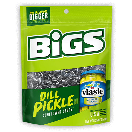 Vist Large View of Product Image Which is Bigs Seeds Dill Pickle 5.35oz