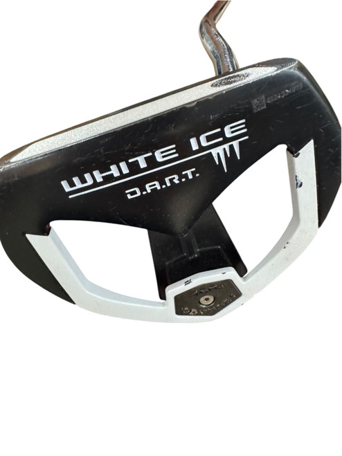 Vist Large View of Product Image Which is USED ODYSSEY WHITE ICE DART PUTTER 34”