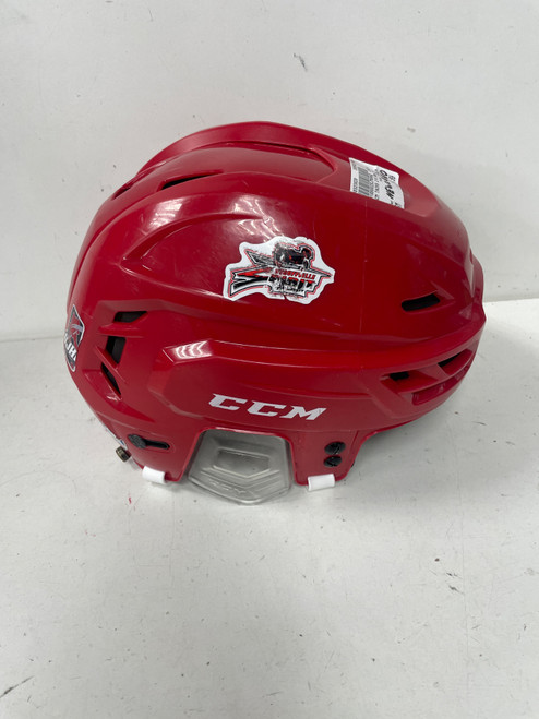 Vist Large View of Product Image Which is Used CCM TACKS 210 Hockey Helmet Only Red SM (new= $140)