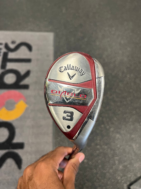 Vist Large View of Product Image Which is Used Callaway DIABLO EDGE Mens Hybrid Club RH 3 Hybrid