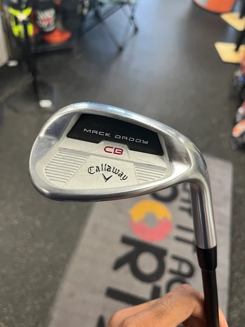 Vist Large View of Product Image Which is Used Callaway MACK DADDY CB Golf Wedge Mens RH 50 Degree