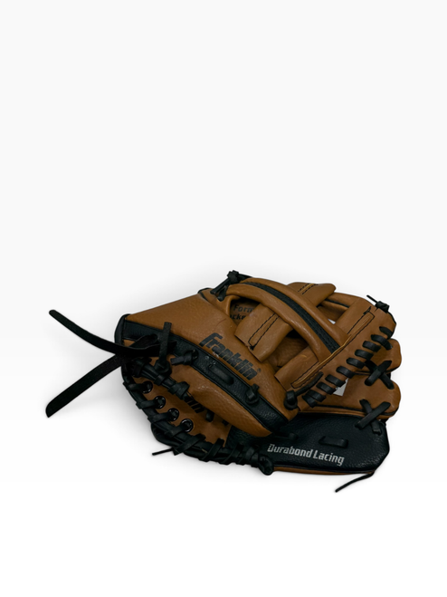 Vist Large View of Product Image Which is Used Franklin RTP BB/SB Glove T-ball Brown 9 1/2"