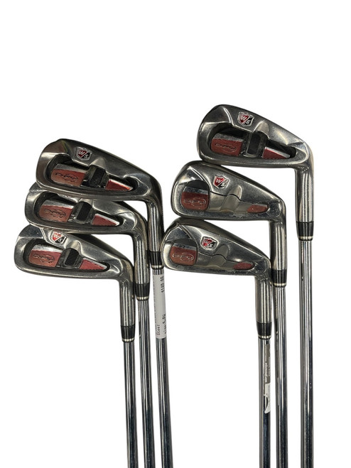 Vist Large View of Product Image Which is Used Wilson WILSON STAFF DFY 5-PW 6PC IRON SET Mens Iron Set RH 5I-PW