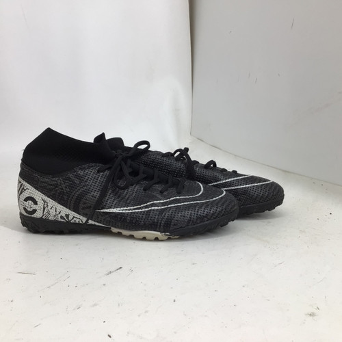 Vist Large View of Product Image Which is Used SR 6.5 TURF CLEATS Soccer Turf Shoes Black Senior 6.5