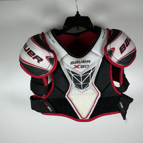 Vist Large View of Product Image Which is Used Bauer Vapor  X80 Senior Shoulder Pads MD