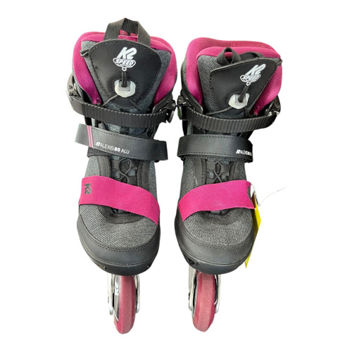 Vist Large View of Product Image Which is Used K2 ALEXIS 80 ALU Senior Rec Fitness Skates Black Senior 8.5
