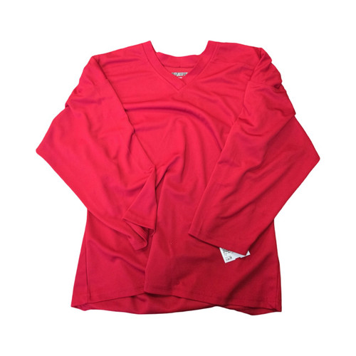 Vist Large View of Product Image Which is Used Tron ADLT SM PRACTICE JERSEY Hockey Practice Jersey Red SM