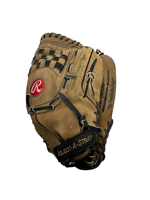 Vist Large View of Product Image Which is Used Rawlings SE135 BB/SB Glove RH Throw Brown 13 1/2"