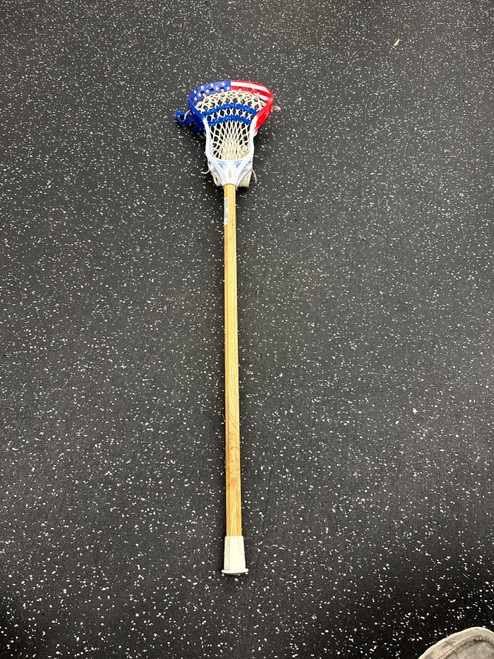 Vist Large View of Product Image Which is Used NATURE BOY LACROSSE MINI STICK Jr Atk/Mid Complete Stick None