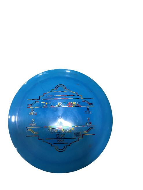 Vist Large View of Product Image Which is Used Lone Star Disc ENTERPRISE Disc Golf Driver Royal Blue