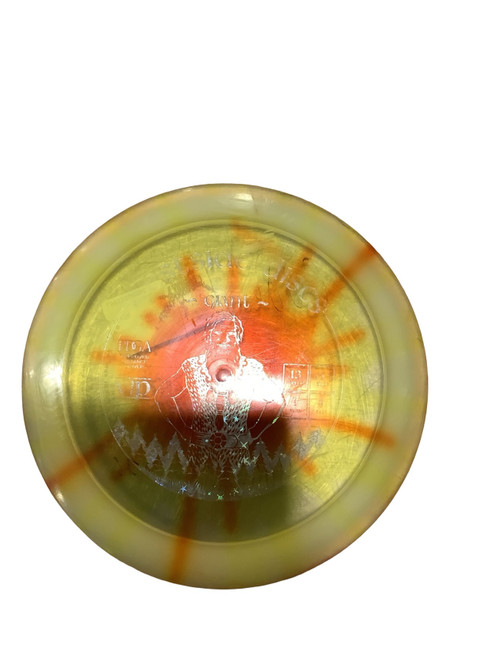 Vist Large View of Product Image Which is Used Westside OPTO GIANT Disc Golf Driver Orange