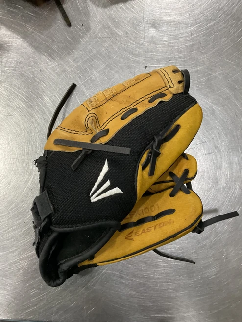 Vist Large View of Product Image Which is Used Easton Z-FLEX ZFX1001 BB/SB Glove RH Throw Brown 10"