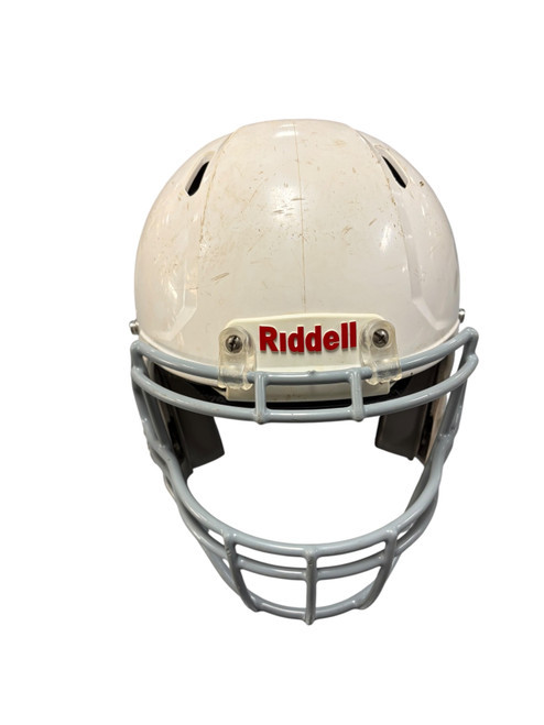 Vist Large View of Product Image Which is Used Riddell VICTOR FB Helmet White XXS