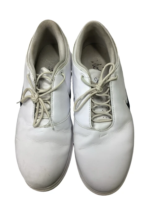 Vist Large View of Product Image Which is Used Nike VICTORY Mens Golf Shoes White Senior 11