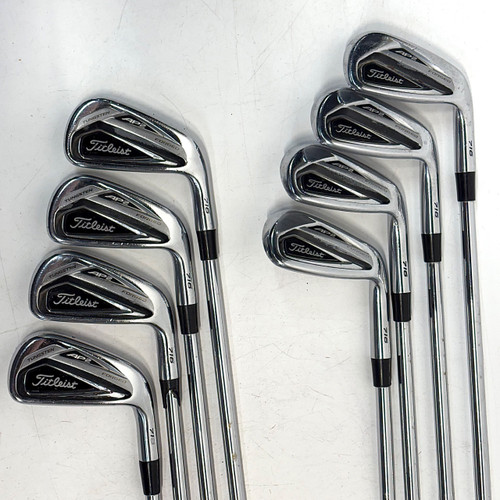 Vist Large View of Product Image Which is Used Titleist AP2 716 Mens RH Irons Set 4I-GW