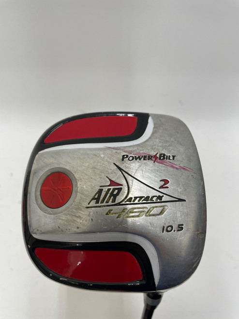 Vist Large View of Product Image Which is Used Powerbilt AIR ATTACK 2 460 Mens Driver RH 10.5 Degree