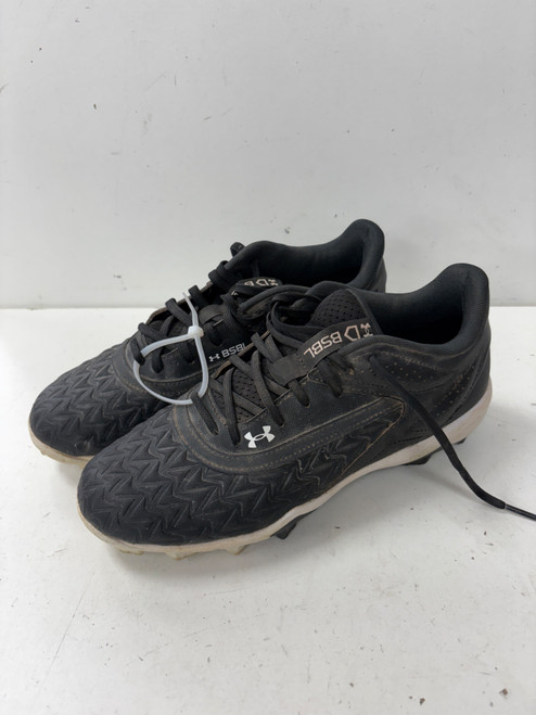 Vist Large View of Product Image Which is Used Under Armour LOW BB/SB Cleats Black Senior 8