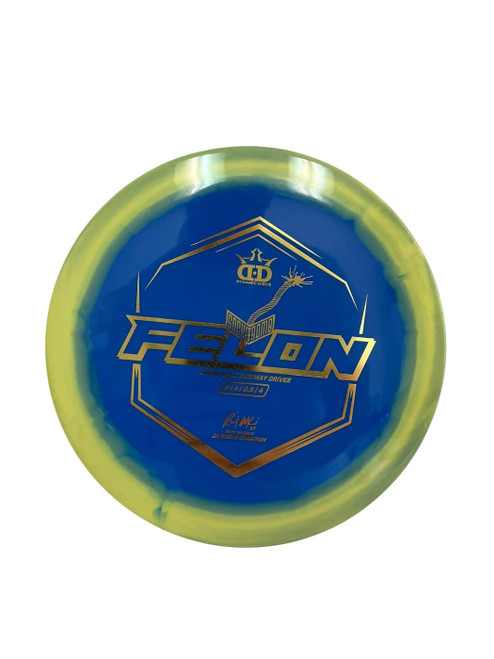 Vist Large View of Product Image Which is Used Dynamic Discs Sockibomb Felon 174g Disc Golf Driver Royal Blue 