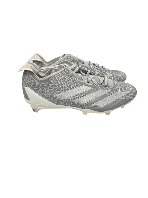 Vist Large View of Product Image Which is Used Adidas Adult FB Cleats Grey Senior 9