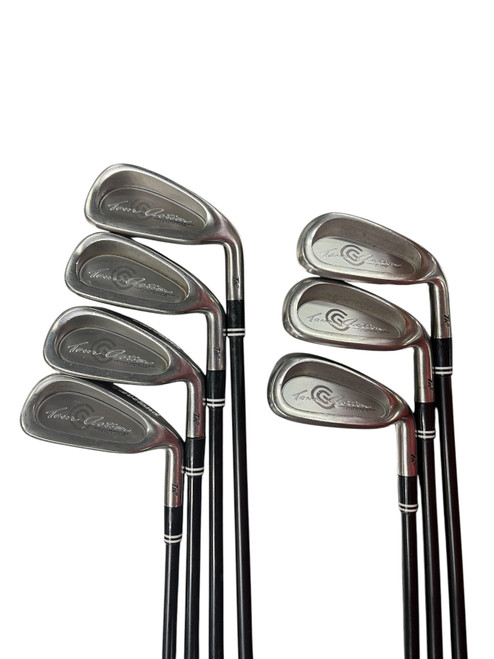 Vist Large View of Product Image Which is Used Cleveland TOUR ACTION Mens Iron Set RH 4I-PW
