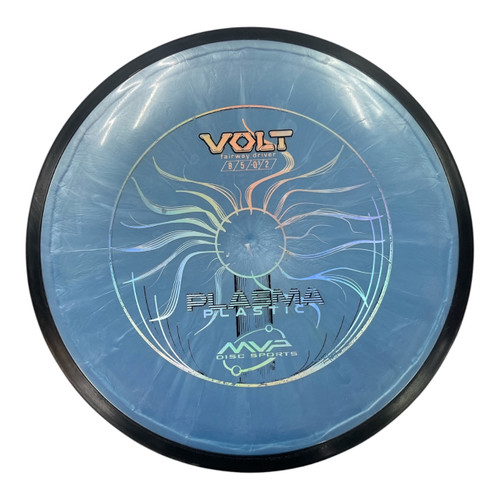 Vist Large View of Product Image Which is Used MVP VOLT PLASMA Disc Golf Driver Royal Blue
