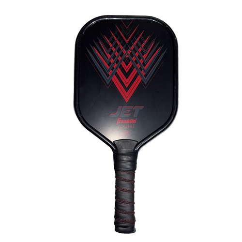 Vist Large View of Product Image Which is Used Franklin JET Pickleball Racquet Black