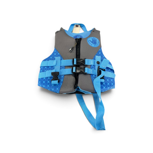 Vist Large View of Product Image Which is Used Body Glove Child PFD Carolina Blue Child 30-50