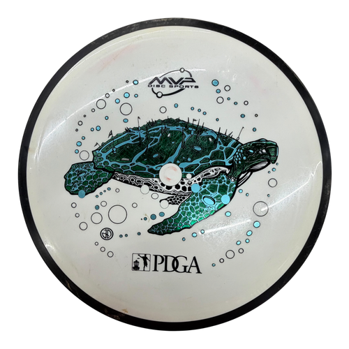 Vist Large View of Product Image Which is Used MVP RELAY Disc Golf Driver White 160g