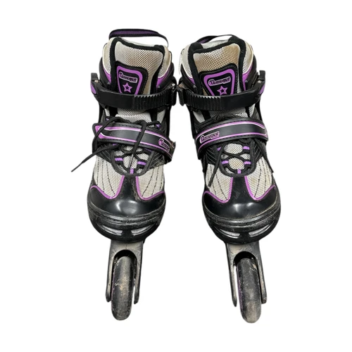 Vist Large View of Product Image Which is Used Chicago Senior Rec Fitness Skates Black Adjustable 5-8