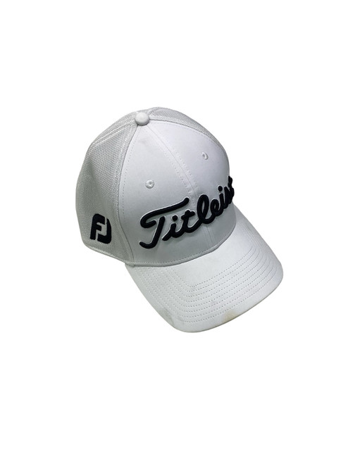 Vist Large View of Product Image Which is Used Titleist Outerwear Mens Hat White