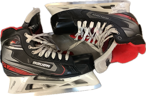 Vist Large View of Product Image Which is Used Bauer VAPOR X2.7 Senior Goalie Skate Senior 10.5