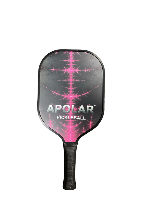 Vist Large View of Product Image Which is Used APOLAR PADDLE Pickleball Racquet Black